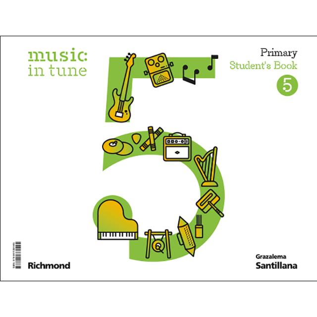 Portada de MUSIC IN TUNE 5 PRIMARY STUDENT'S BOOK.