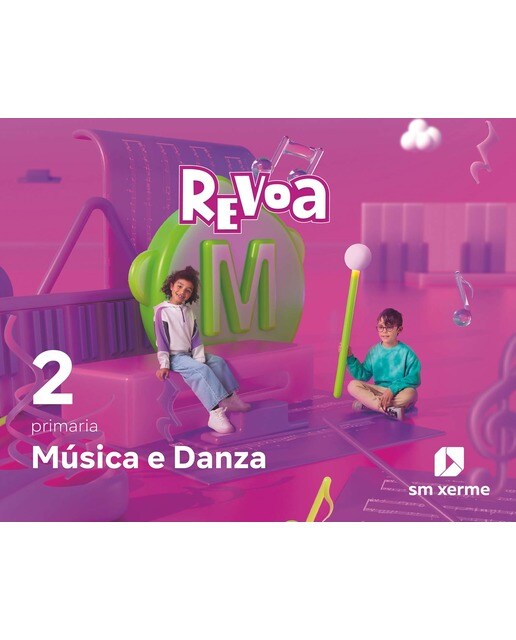 Música e Danza. 2 Primaria. Revoa  (Tapa blanda) 1