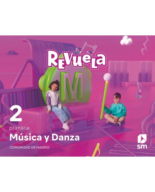 Música y Danza. 2 Primaria. Revuela. Comunidad de Madrid (Tapa blanda) 1