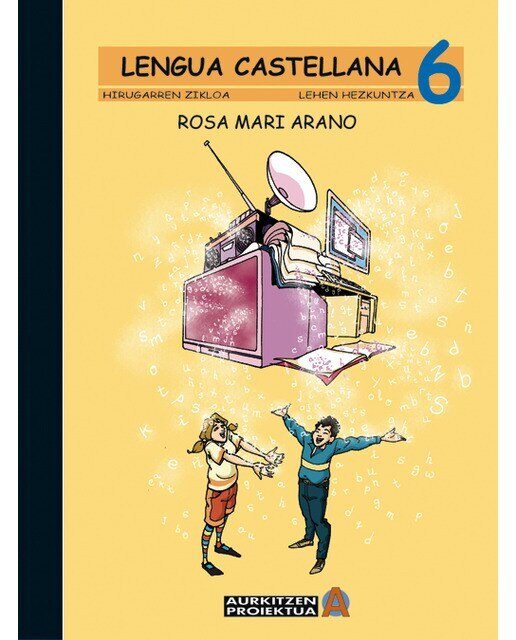 Portada de Lengua Castellana 6º EP (Tapa blanda).