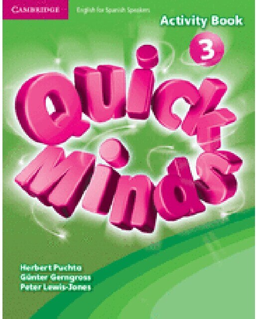 Quick Minds Level 3 Activity Book Spanish Edition (Tapa blanda) 1