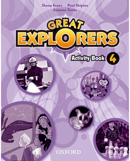 Portada de Great Explorers 4. Activity Book.