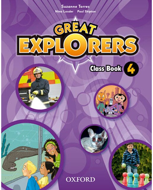 Portada de Great Explorers 4. Class Book Pack.