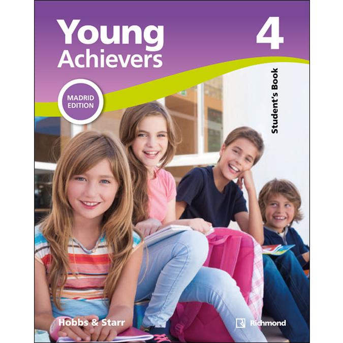 Portada de MADRID YOUNG ACHIEVERS 4 STUDENT'S BOOK (Tapa blanda).
