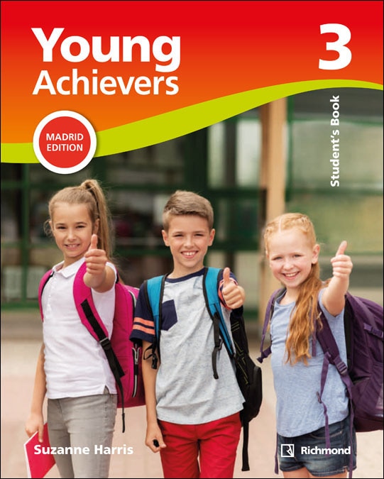 Portada de MADRID YOUNG ACHIEVERS 3 STUDENT'S BOOK (Tapa blanda).