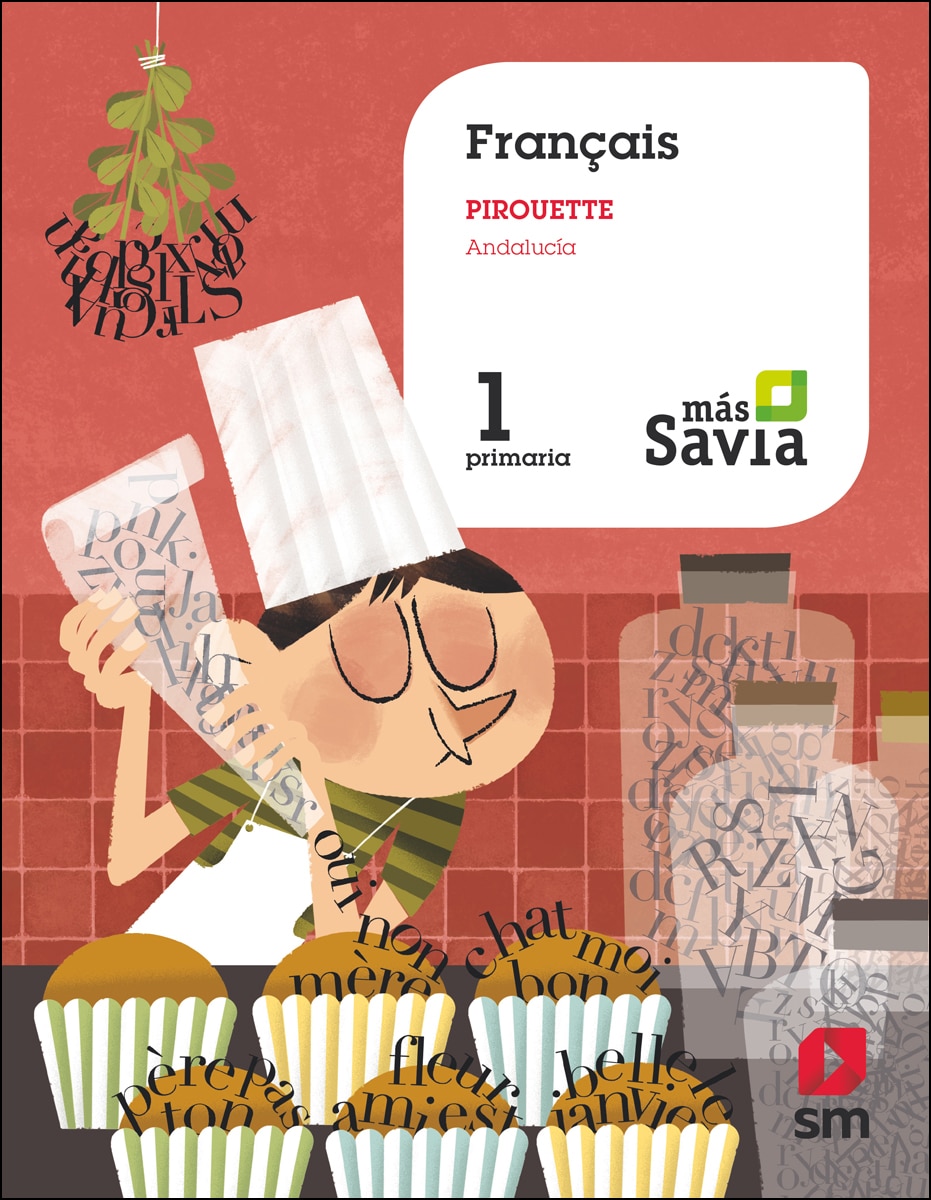 Pirouette. 1 Primary. Más Savia. Andalucía  (Tapa blanda) 1