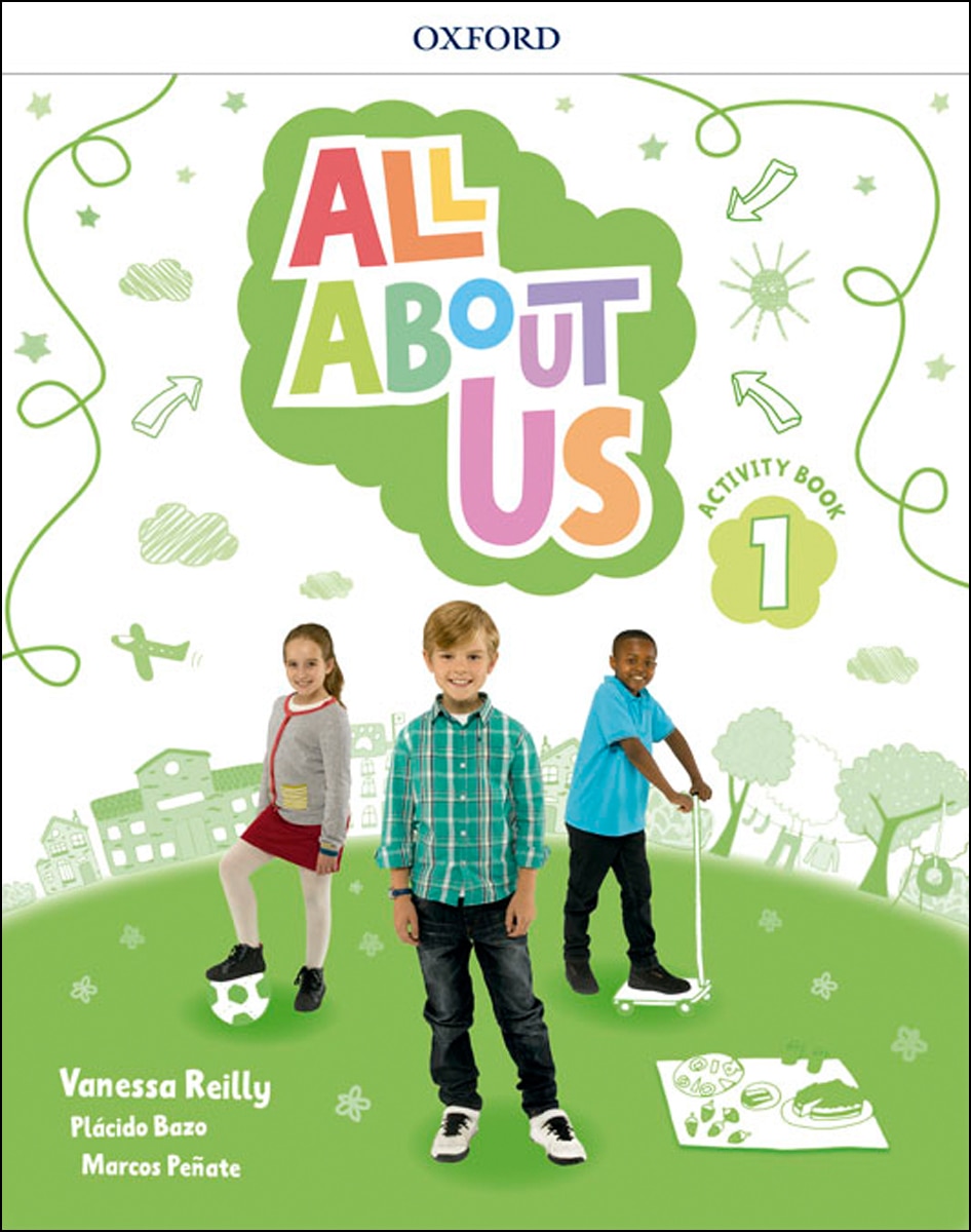 Portada de All About Us 1. Activity Book.
