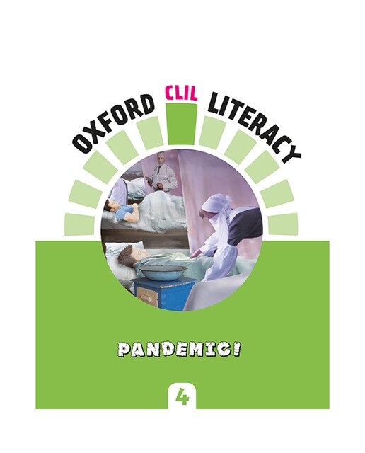 Portada de Oxford CLIL Literacy Natural Primary 4. Pandemic!.