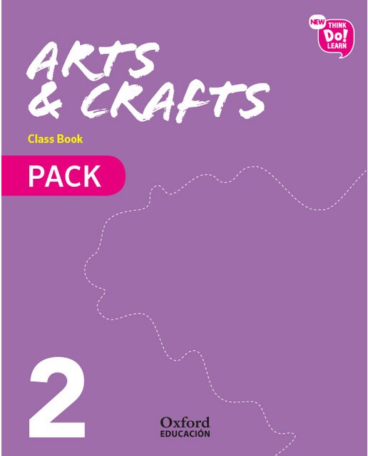 Portada de New Think Do Learn Arts & Crafts 2. Class Book.