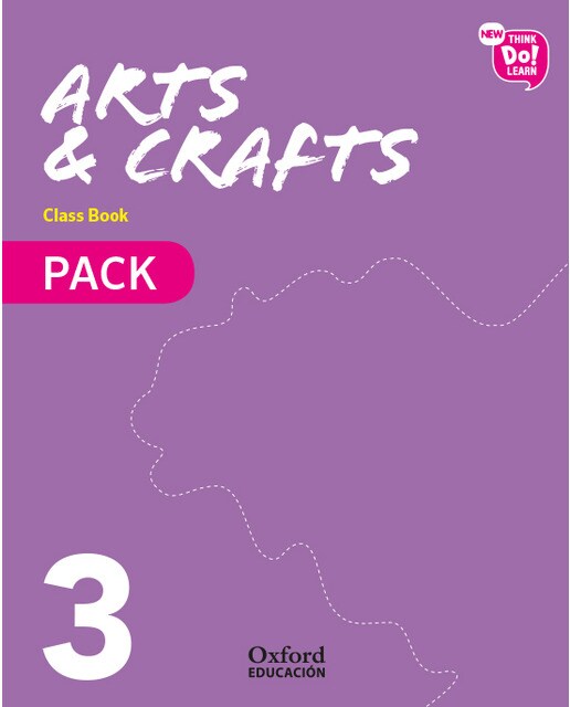 Portada de New Think Do Learn Arts & Crafts 3. Class Book Pack.