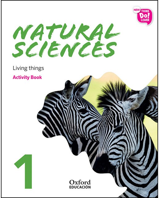 Portada de New Think Do Learn Natural Sciences 1. Activity Book. Module 2. Living things.