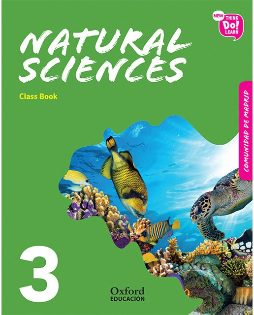 Portada de New Think Do Learn Natural Sciences 3. Class Book (Madrid).