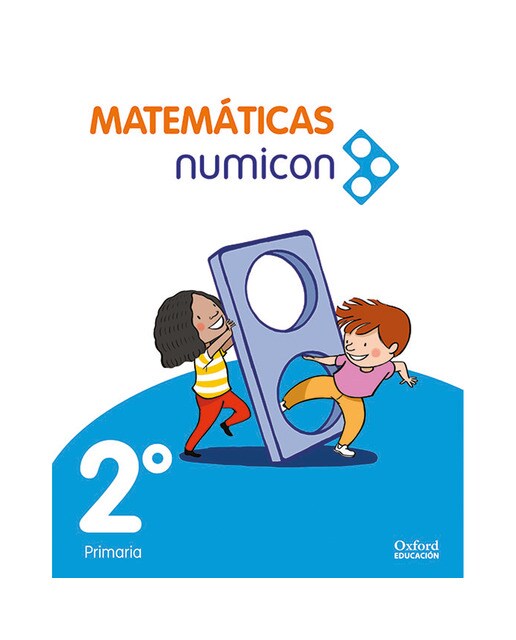 Portada de Matemáticas Numicon 2.º Primaria. Libro del alumno.