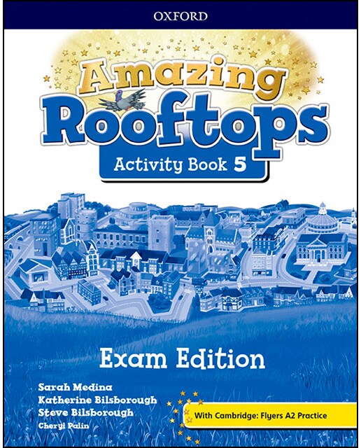 Portada de Amazing Rooftops 5. Activity Book Exam Pack Edition