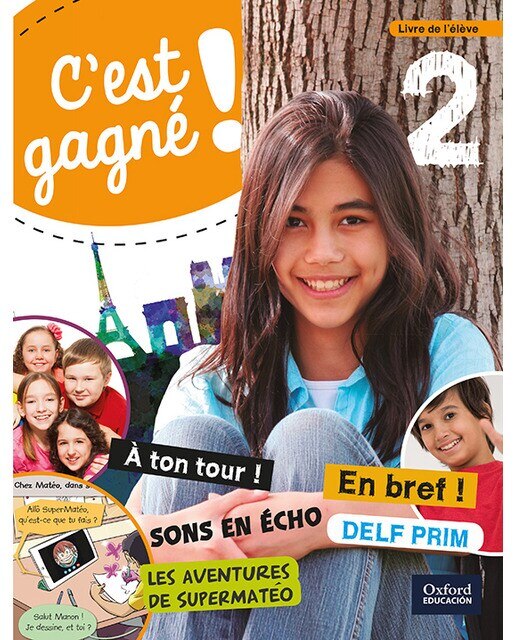 Portada de C'est gagné! 2. Livre de l'élève + Lecture.