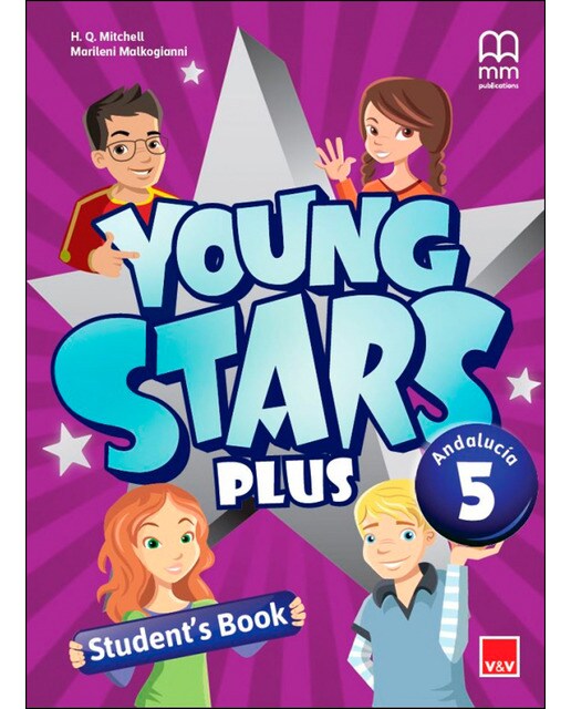 YOUNG STARS PLUS 5 STUDENT'S BOOK ANDALUCIA  (Tapa blanda) 1