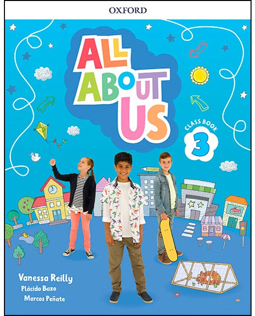 Portada de All About Us for Madrid 3. Class Book.