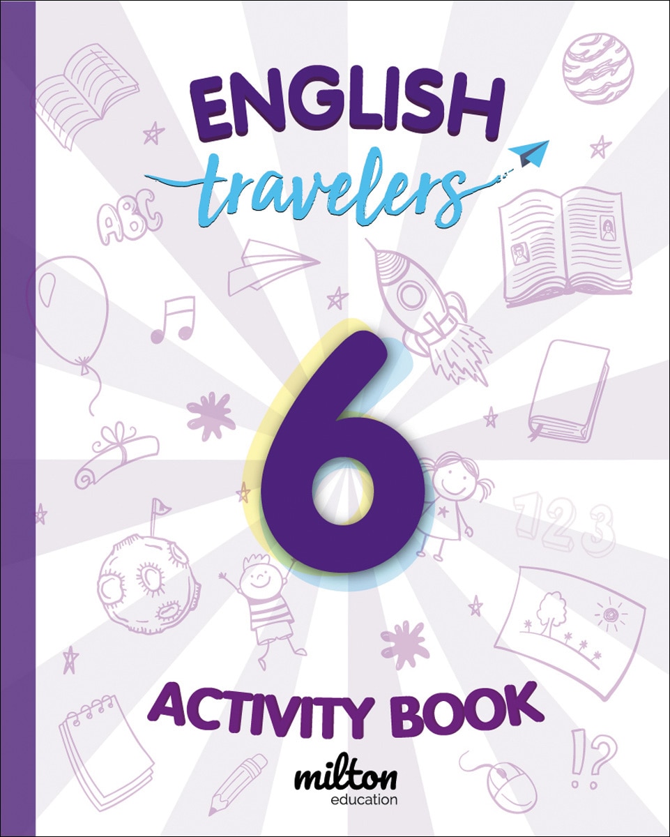 Portada de Travelers Red 6 Activity Book - English Language 6 Primaria