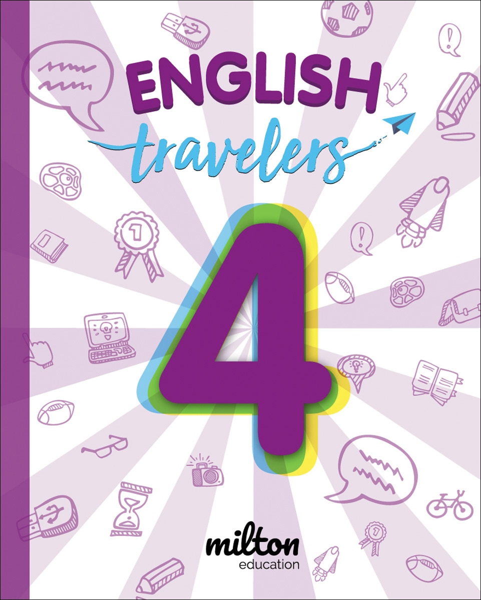 Travelers Red 4 - English Language 4 Primaria  (Tapa blanda) 1