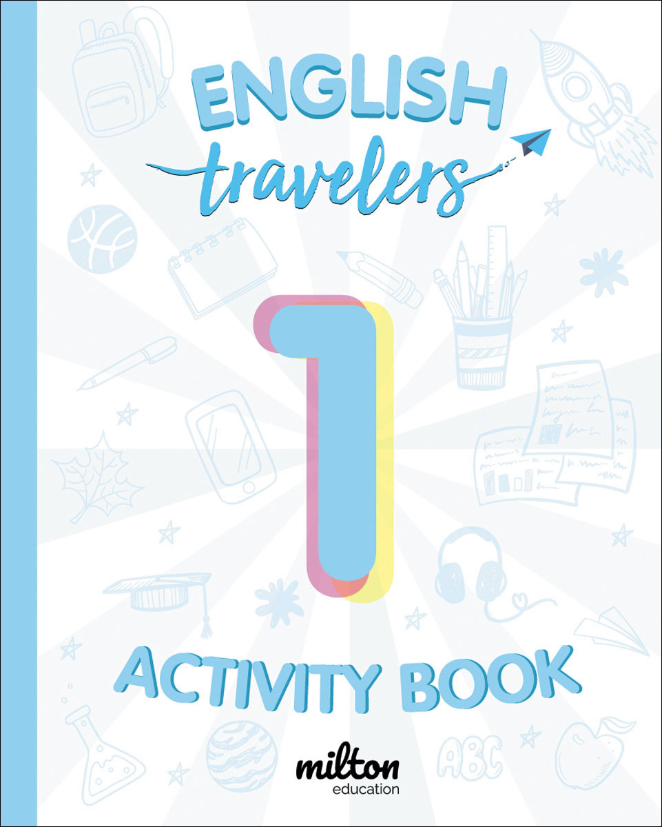 Portada de Travelers Blue 1 Activity Book - English Language 1 Primaria