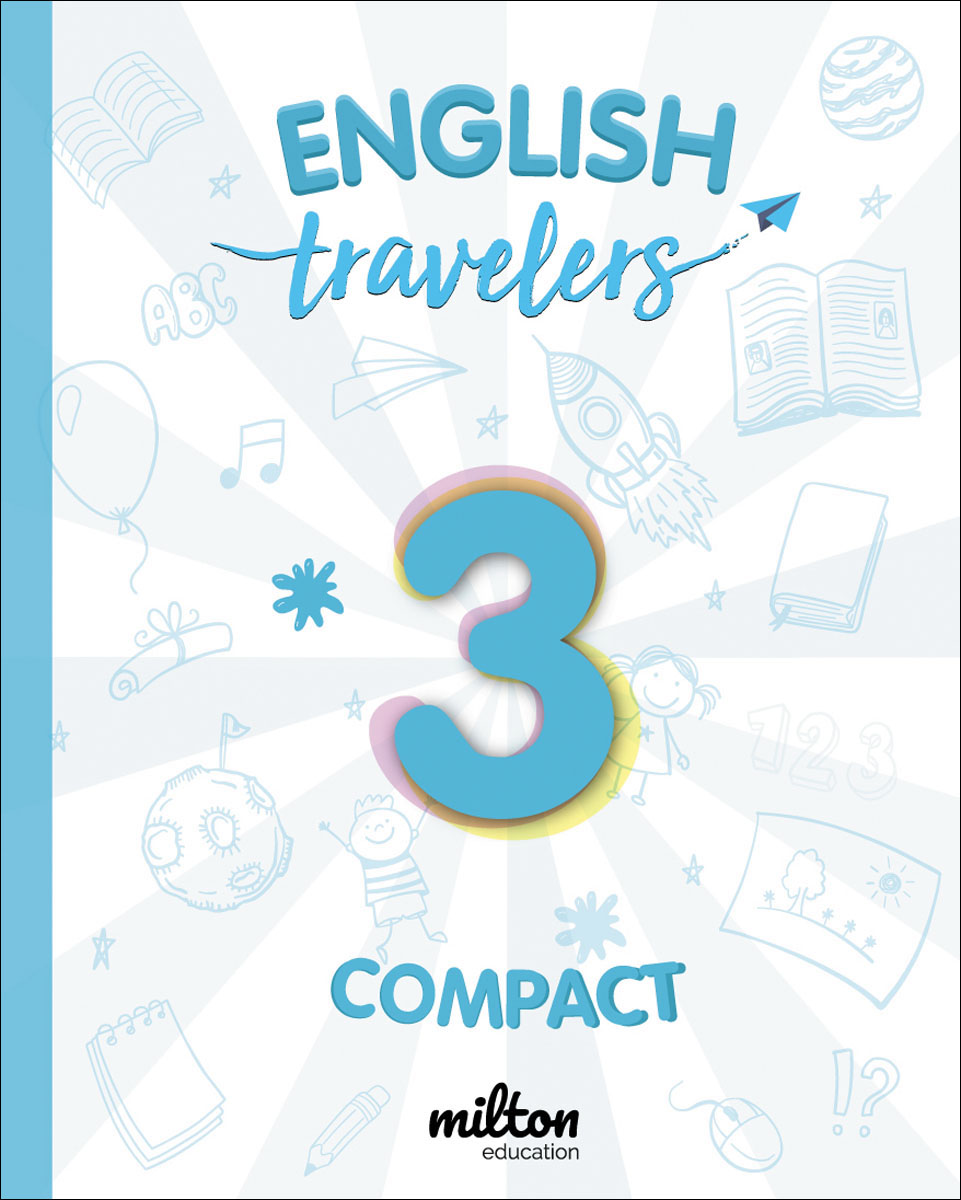 Portada de Travelers Blue 3 - English Language 3 Primaria - Student Book Compact (Tapa blanda).