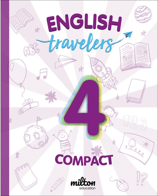 Portada de Travelers Red 4 - English Language 4 Primaria - Student Book Compact