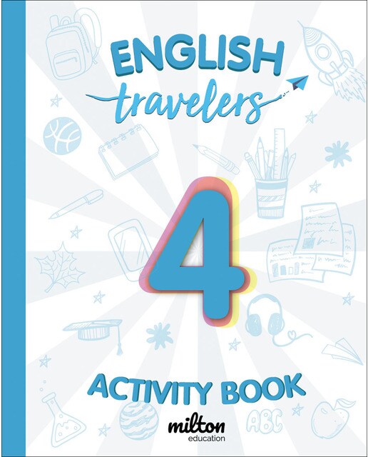 Travelers Blue 4 Activity Book - English Language 4 Primaria (Tapa blanda) 1