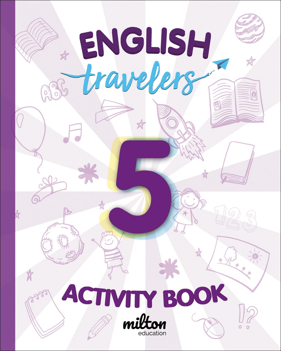 Portada de Travelers Red 5 Activity Book - English Language 5 Primaria