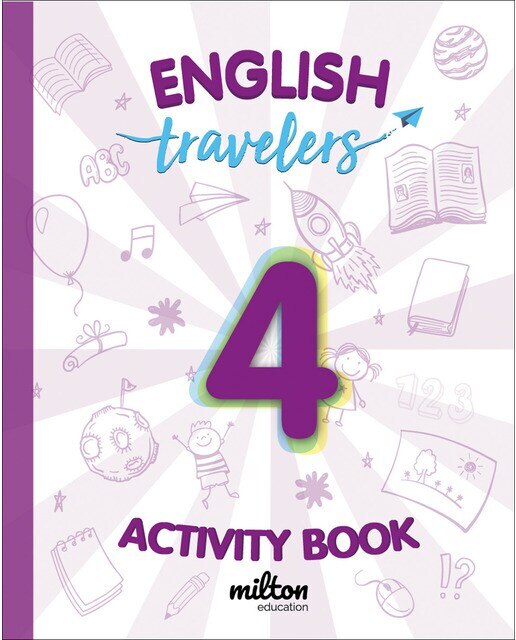 Portada de Travelers Red 4 Activity Book - English Language 4 Primaria