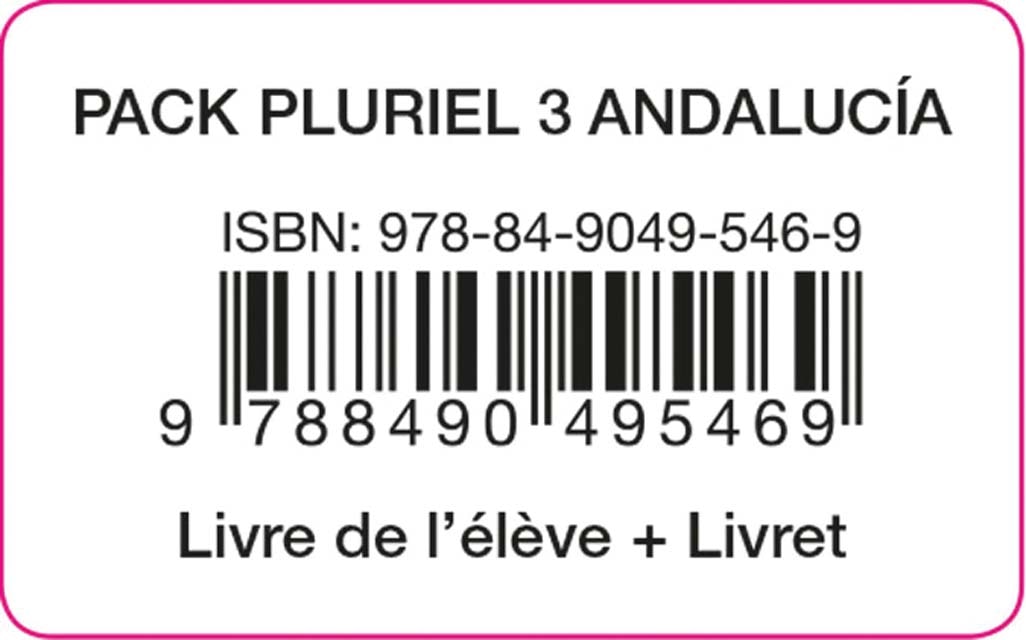 PLURIEL 3 PACK ELEVE ANDALUCIA ED20