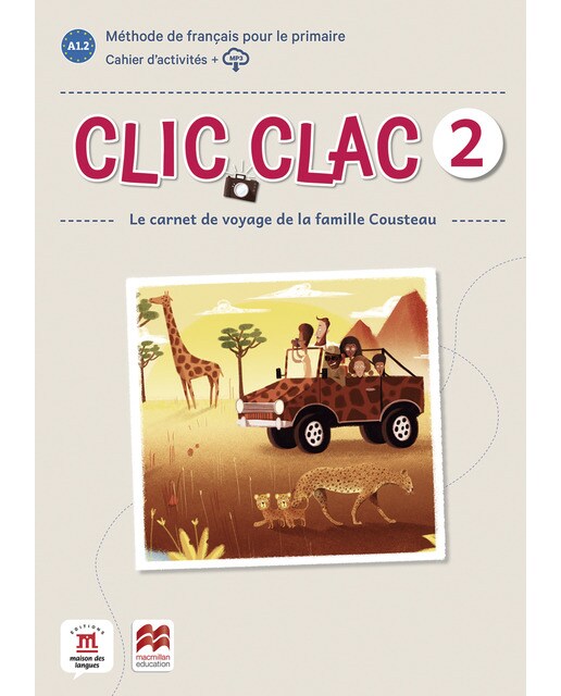 Imagen 0 de Clic Clac 2 Éd. Macmillan Cahier d'activités  (Tapa blanda)