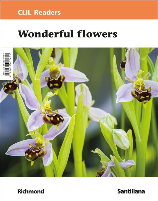 Portada de CLIL READERS LEVEL I WONDERFUL FLOWERS (Tapa blanda).