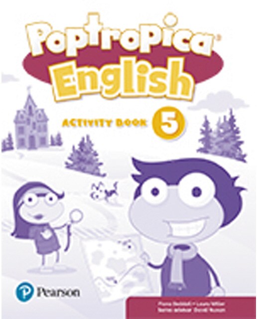 Portada de Poptropica English 5 Activity Book Print & Digital InteractiveActivity Book - Online World Access Code (Tapa blanda).