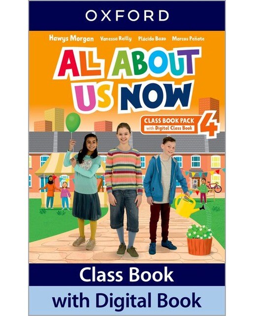 Portada de All About Us Now 4. Class Book