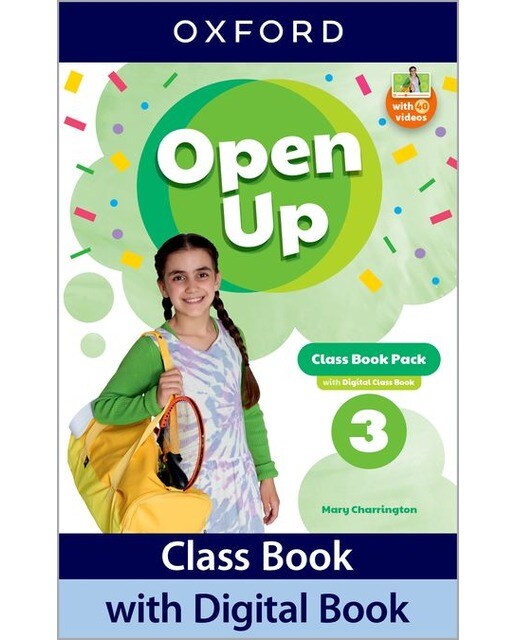 Portada de Open Up 3. Class Book.