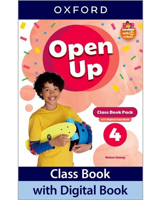 Portada de Open Up 4. Class Book