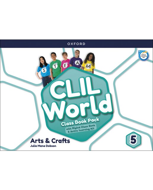 Portada de CLIL World Arts & Crafts 5. Class book.