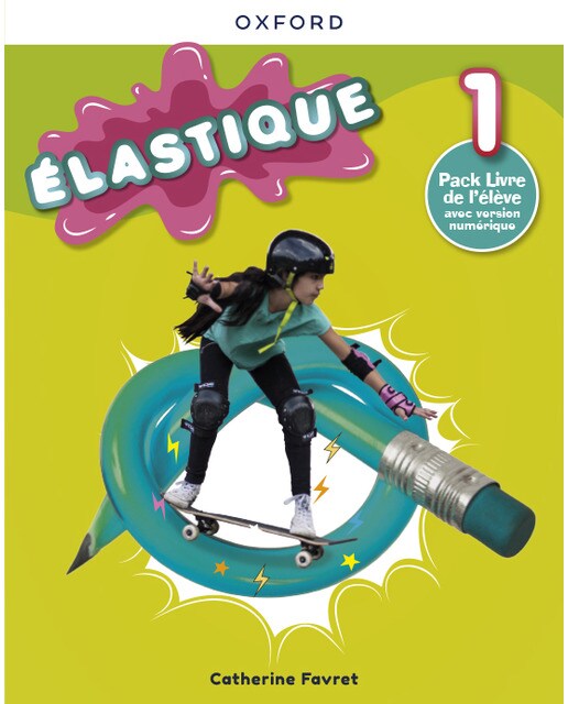 Portada de Élastique 1. Livre de l'élève