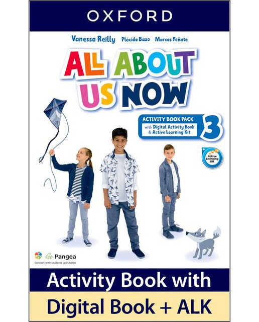 Portada de All About Us Now 3 . Activity Book.