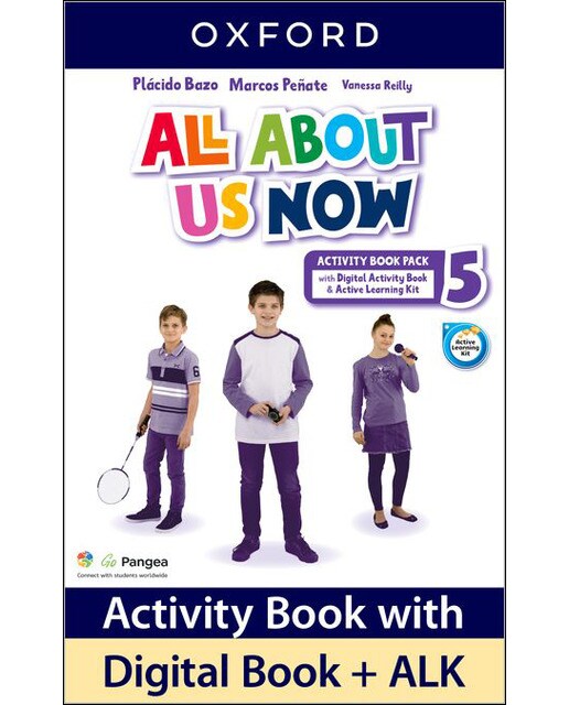 Portada de All About Us Now 5 . Activity Book.