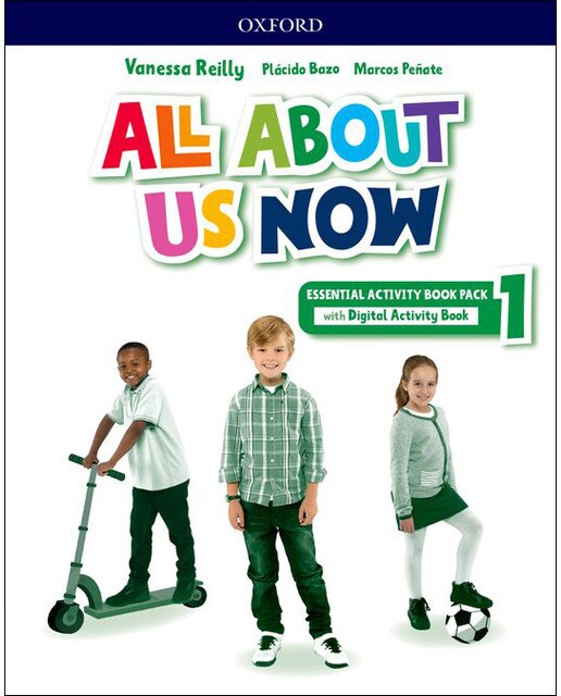 Portada de All About Us Now 1 . Activity Book Essential.