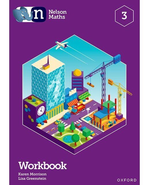 Portada de Nelson Maths 3rd edition Workbook 3.
