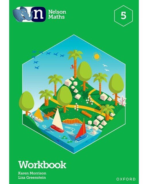 Portada de Nelson Maths 3rd edition Workbook 5