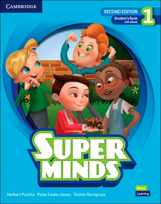 Portada de Super Minds Second Edition Level 1 Student's Book with eBook British English.