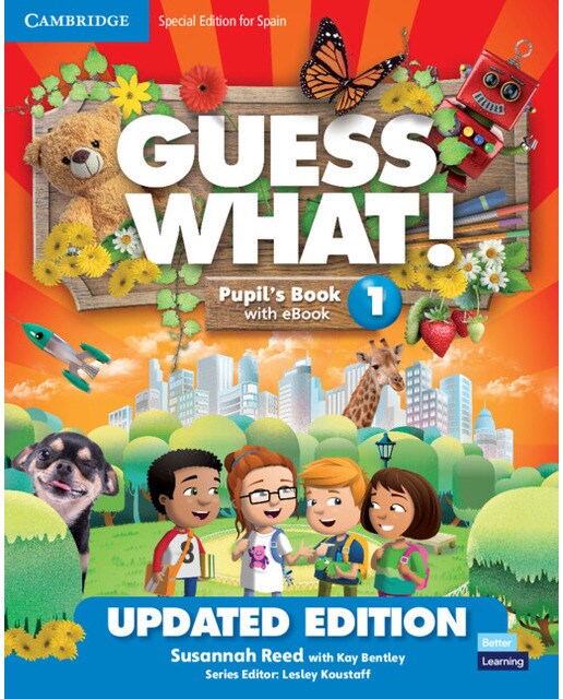 Imagen 0 de Guess What! Level 1 Pupil's Book with Enhanced eBook Special Edition for Spain Updated