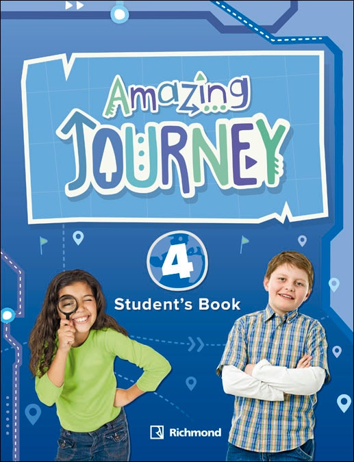 Portada de AMAZING JOURNEY 4 STUDENT'S PACK (Tapa blanda).