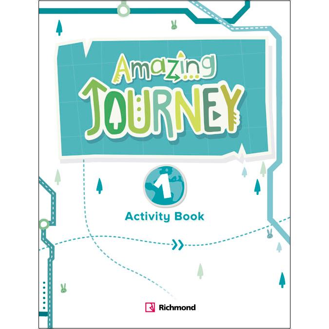 Portada de AMAZING JOURNEY 1 ACTIVITY PACK (Tapa blanda).