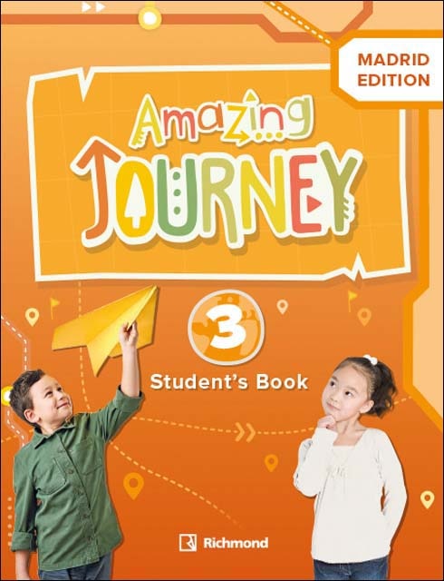 Portada de AMAZING JOURNEY 3 STD MADRID (Tapa blanda).