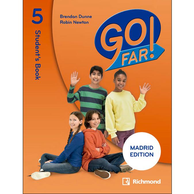 Portada de GO FAR! 5 STUDENT'S MADRID (Tapa blanda).