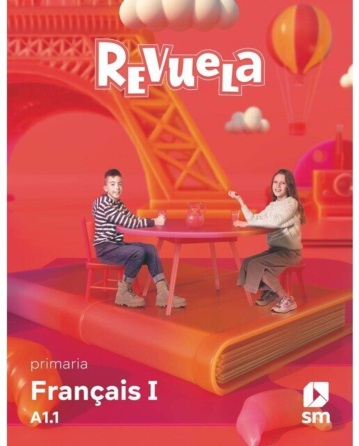 Portada de Francés. 5 Primaria. Revuela